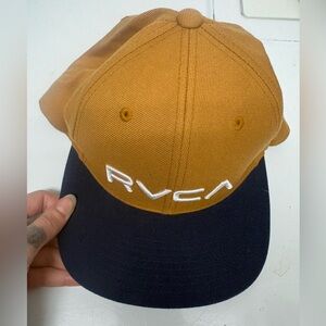 RVCA Brown and Black Cap
